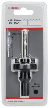 Bosch 11 mm Altıgen Şaftlı 32-210 mm Pançlar için Adaptör