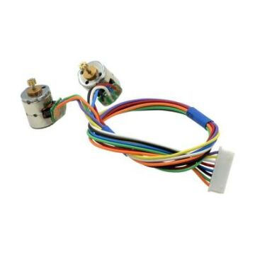 3-5V 2 Fazlı 8mm Mikro Step Motor Çifti - Çin Malı