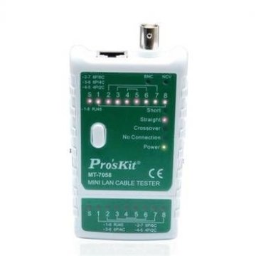 Proskit MT-7058 Mini Lan Kablo Tester