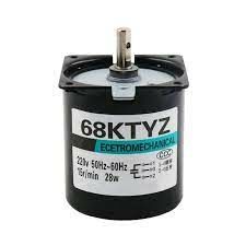 220V AC 28W 60 RPM 68KTYZ Daimi Mıknatıslı Motor