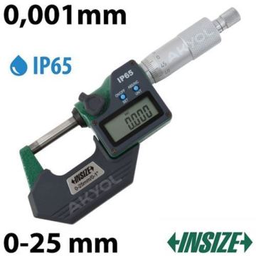 İnsize Dijital Mikrometre 3108-25A