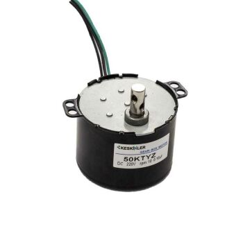 KTYZ-50 10RPM 6W AC Senkron Motor