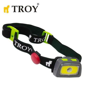 TROY 28202 COB LED Kafa Lambası, 3 Renkli