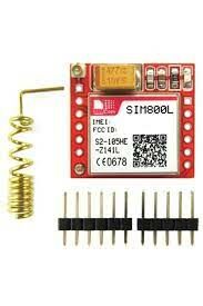 SIM800L Antenli Seri Haberleşmeli GSM GPRS Modülü (Çin Çipli)