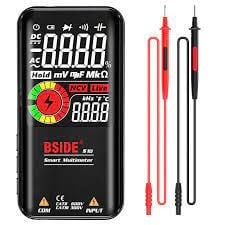 BSIDE S10 3.5 LCD Renkli Ekranlı Dijital Siyah Multimetre