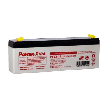 Power-Xtra PX2.3-12 - 12V 2.3 Ah Bakımsız Kuru Akü