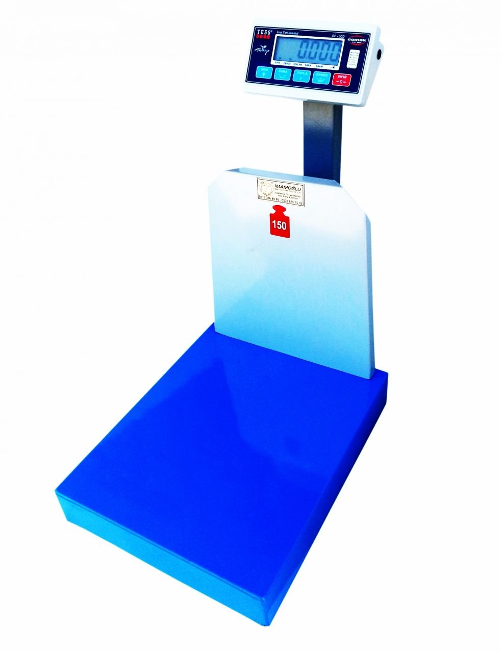 Tess - RP Elektronik Baskül 40x50 cm - 150 kg