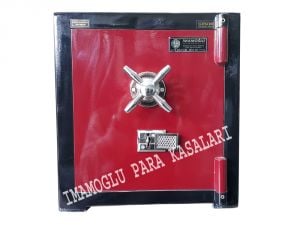 Çelik Para Kasası 40 Cm 70 Kg Raflı Kademeli Kilit