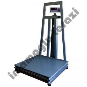 Tess Ağır Hizmet Baskülü 150x150 cm 1.500 Kg
