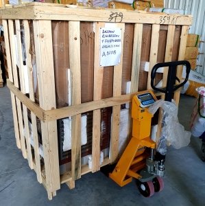 Tem Onaylı Transpalet Baskül 2 Ton Şarjlı