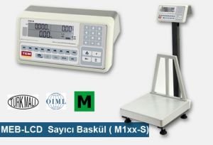 Tem Parça Sayıcı Baskül 150 Kg 40x50 cm