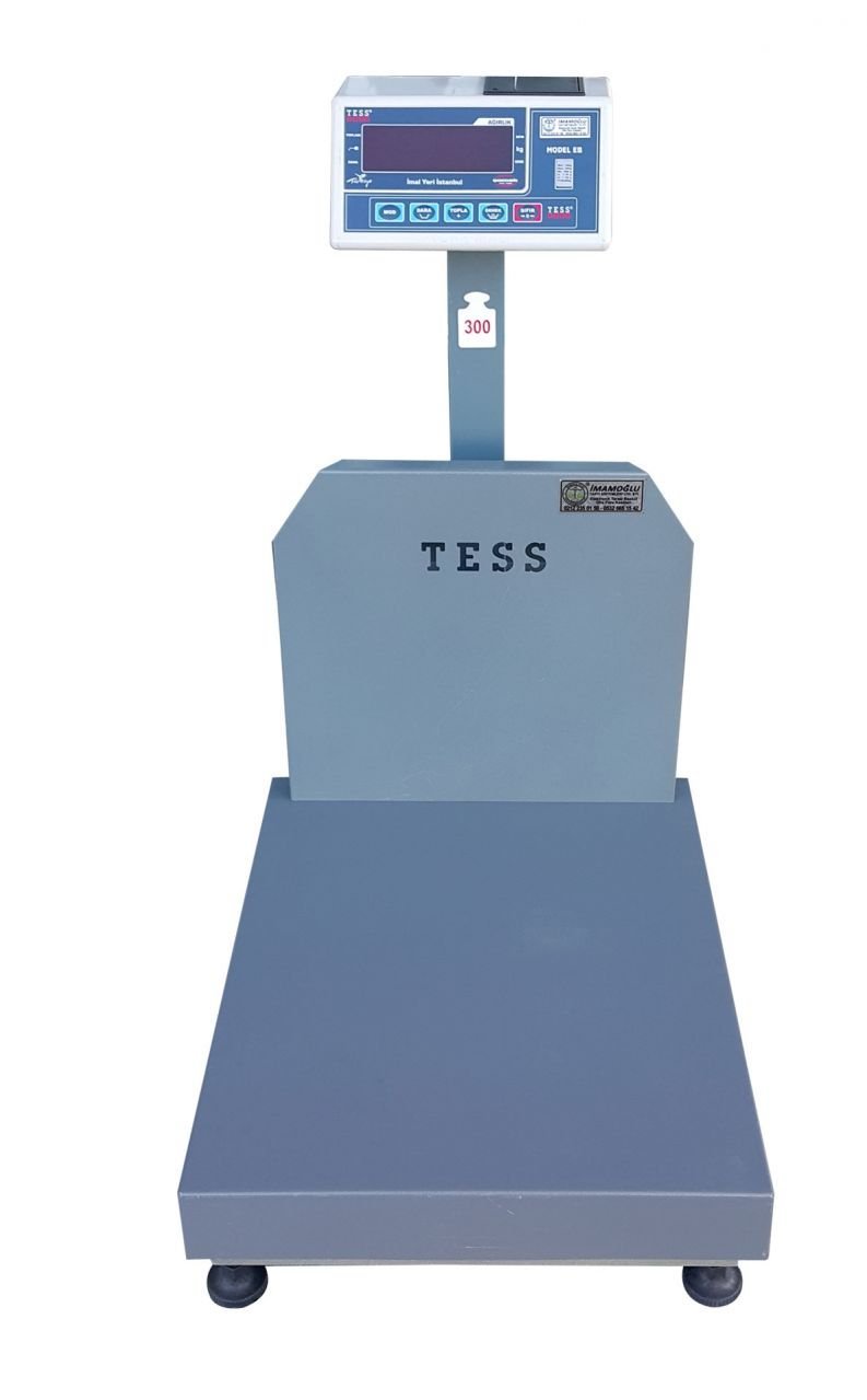 Tess Elektronik Yazıcılı Baskül 50x60 cm - 300 kg