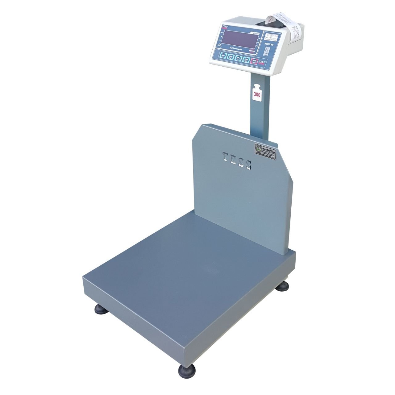 Tess Elektronik Yazıcılı Baskül 40x50 cm - 150 kg