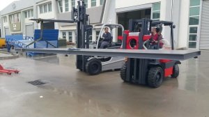 Düz Platform Baskül 10 Ton 150x400 Cm Özel Üretim
