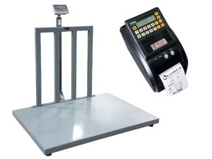 Etiket Yazıcılı Baskül 4 Hücreli 1500 Kg 120x120 Cm Özel Üretim