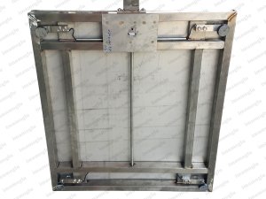 Karkas Et Kantarı Paslanmaz 6 kancalı 2 Ton 100x120 Cm
