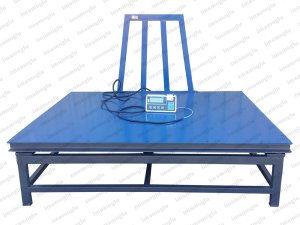 Sehpalı U şase Kantar 120x120 Cm 3 Ton Şarjlı 4 Hücreli