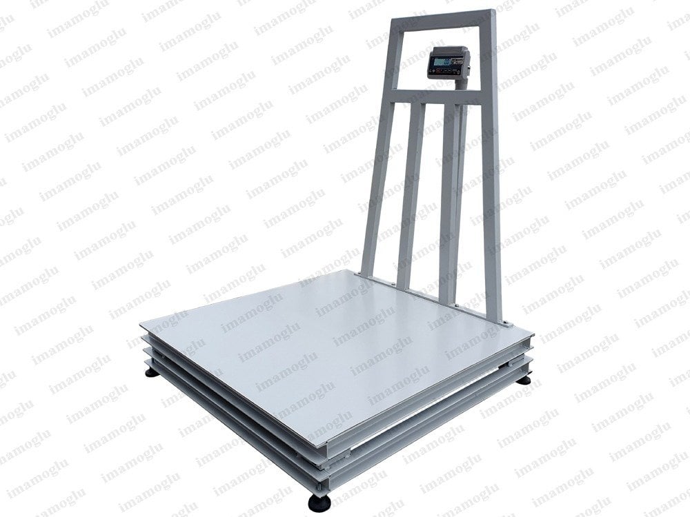 Çift Şase Darbeli Baskül 3 Ton 100x150 Cm Özel Üretim