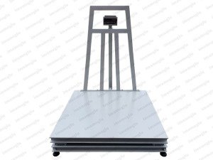 Çift Şase Darbeli Baskül 3 Ton 100x150 Cm Özel Üretim