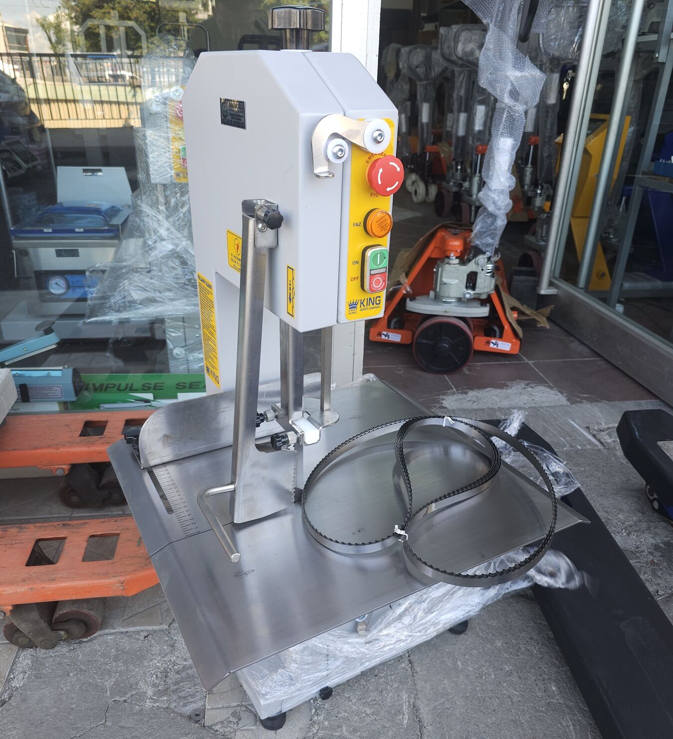 KİNG Et Kemik Kesme Testeresi 2 Hp