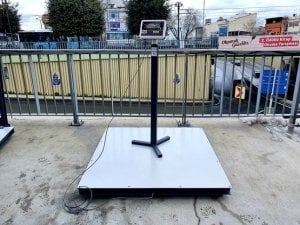 Aybisi Ibc Tank Tartım Baskülü 3 Ton 120x120 Cm Özel Üretim