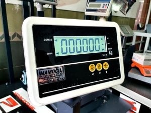 Aybisi Ibc Tank Tartım Baskülü 3 Ton 120x120 Cm Özel Üretim