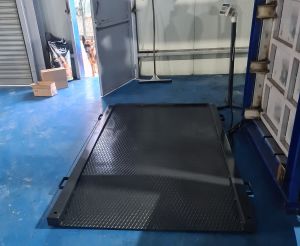 Kendinden Tek Rampalı Platform Baskül 120x200 cm 3 Ton Şarjlı