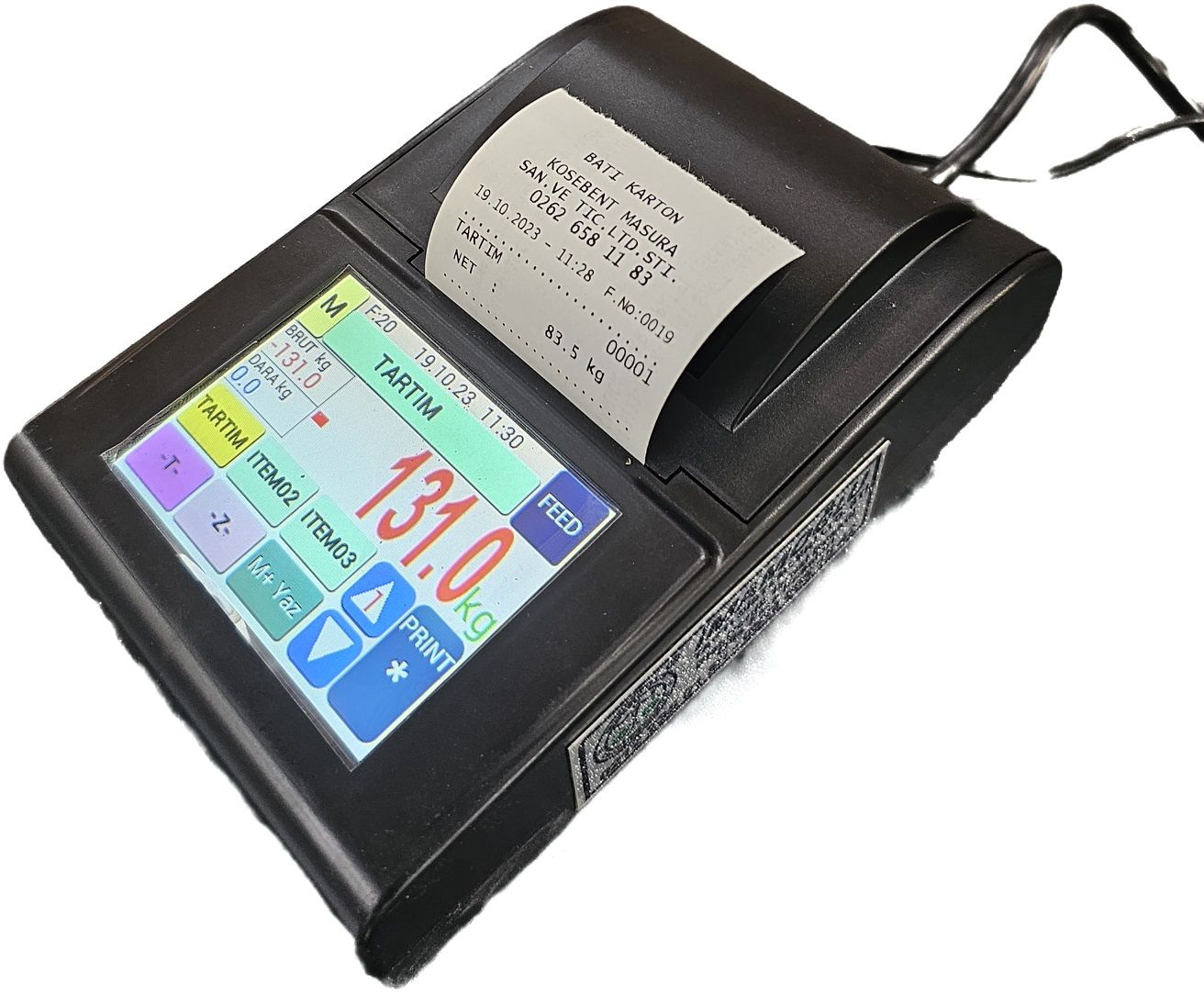 İmmax Fiş Yazıcılı Analok Çıkışlı İndikatör