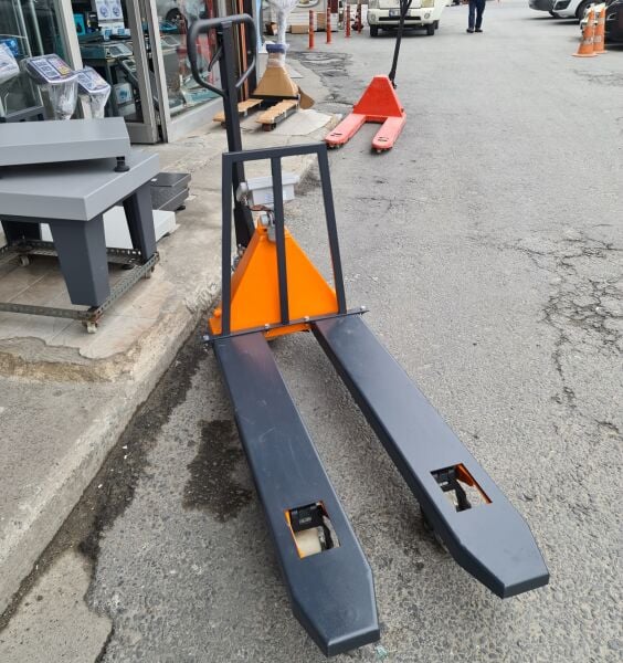 Transpalet Baskül - 2 Ton Döküm Pompalı