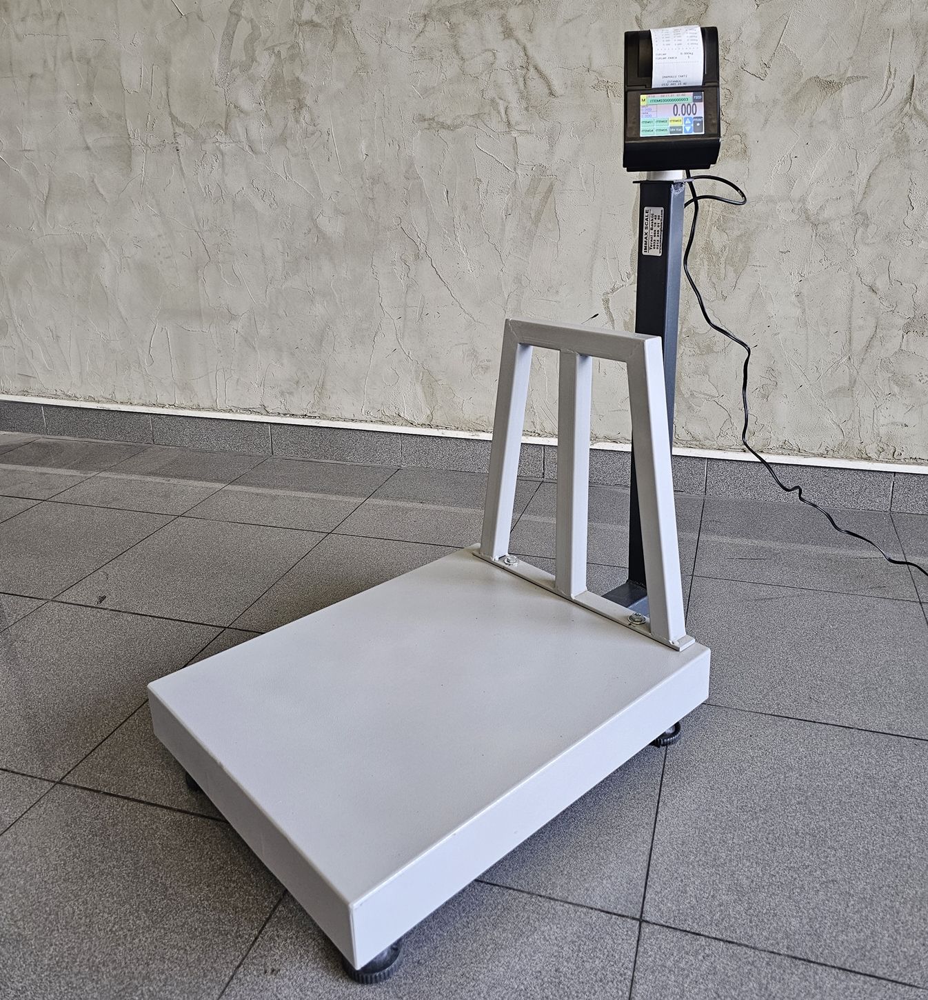 İmmax Yazıcılı Baskül 40x50 cm  150 kg