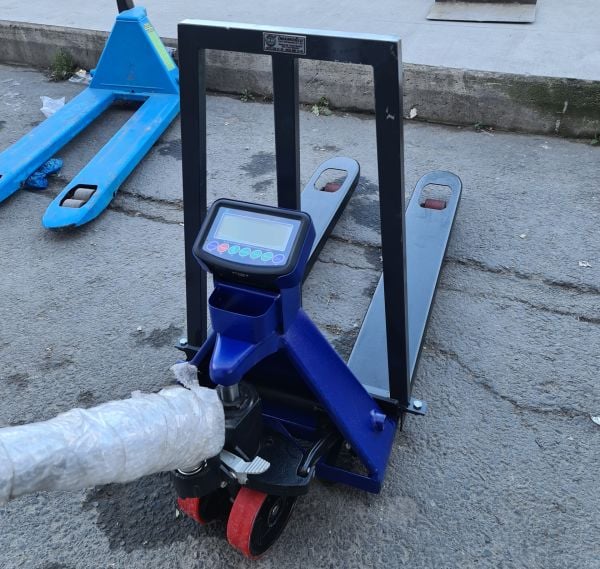 Neck Siperli Transpalet Baskül 2 Ton Döküm Pompalı