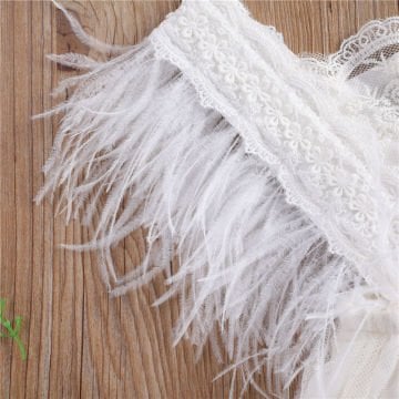 Birdy Dantelli Rüya Elbise, Beyaz