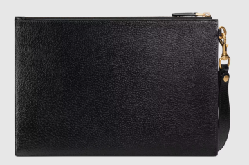 GG Marmont leather pouch - Bag, Black