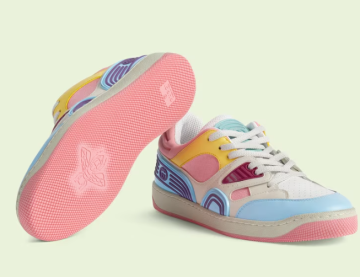 Gucci Basket-Sneaker für Damen – Schuhe, Mehrfarbig