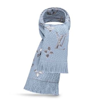 LOGOMANIA SHINE SCARF - Atkı