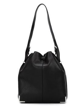 'Prisma' bucket shoulder - Bag, Black