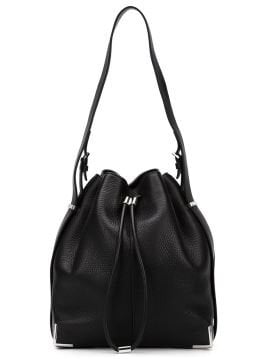 'Prisma' bucket shoulder - Bag, Black