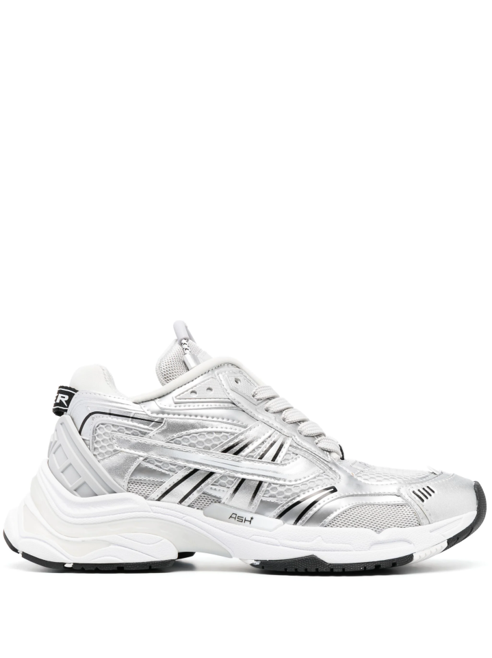 Race metallic-panelled sneakers - Ayakkabı