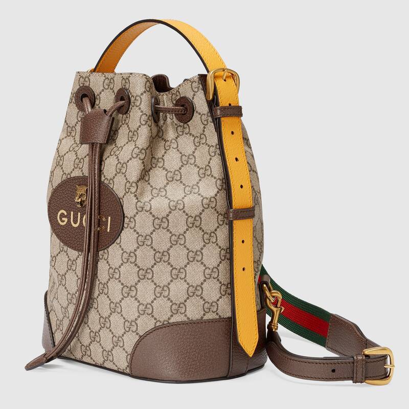 Gucci supreme bucket bag best sale