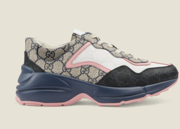 Damen-Sneaker GG Rhyton – Schuhe, gemustert