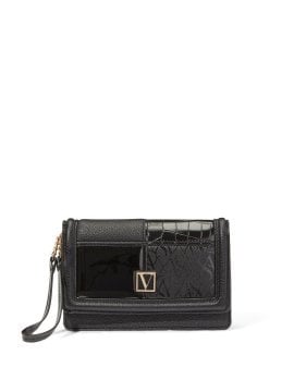 The Victoria Tech Wristlet - Phone Wallet, Black