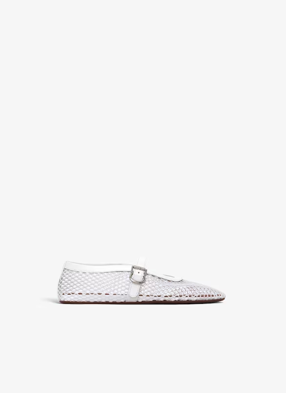 BALLET FLATS IN FISHNET - Babet