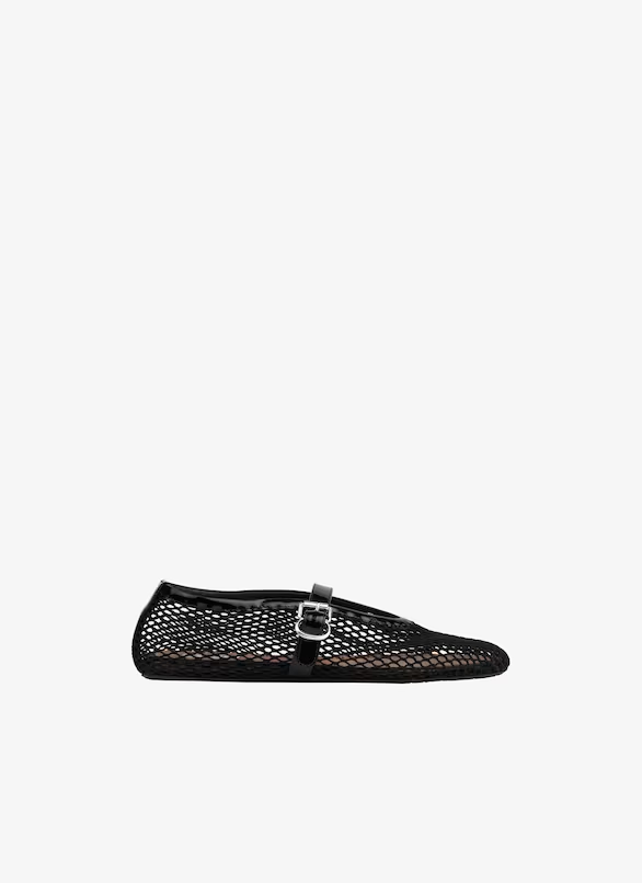 BALLET FLATS IN FISHNET - Babet