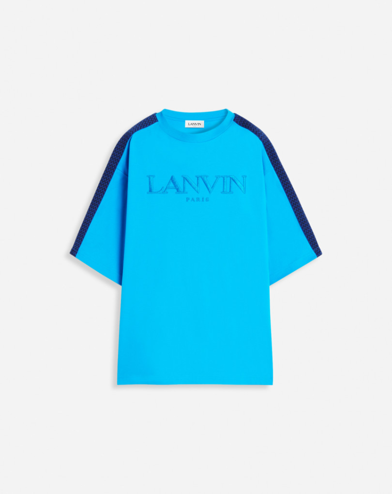 CURB SIDE LANVIN EMBROIDERED LOOSE-FITTING T-SHIRT - Tshirt