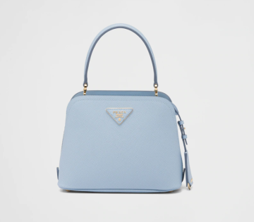 Prada Matinée small Saffiano leather bag - Bag, Blue