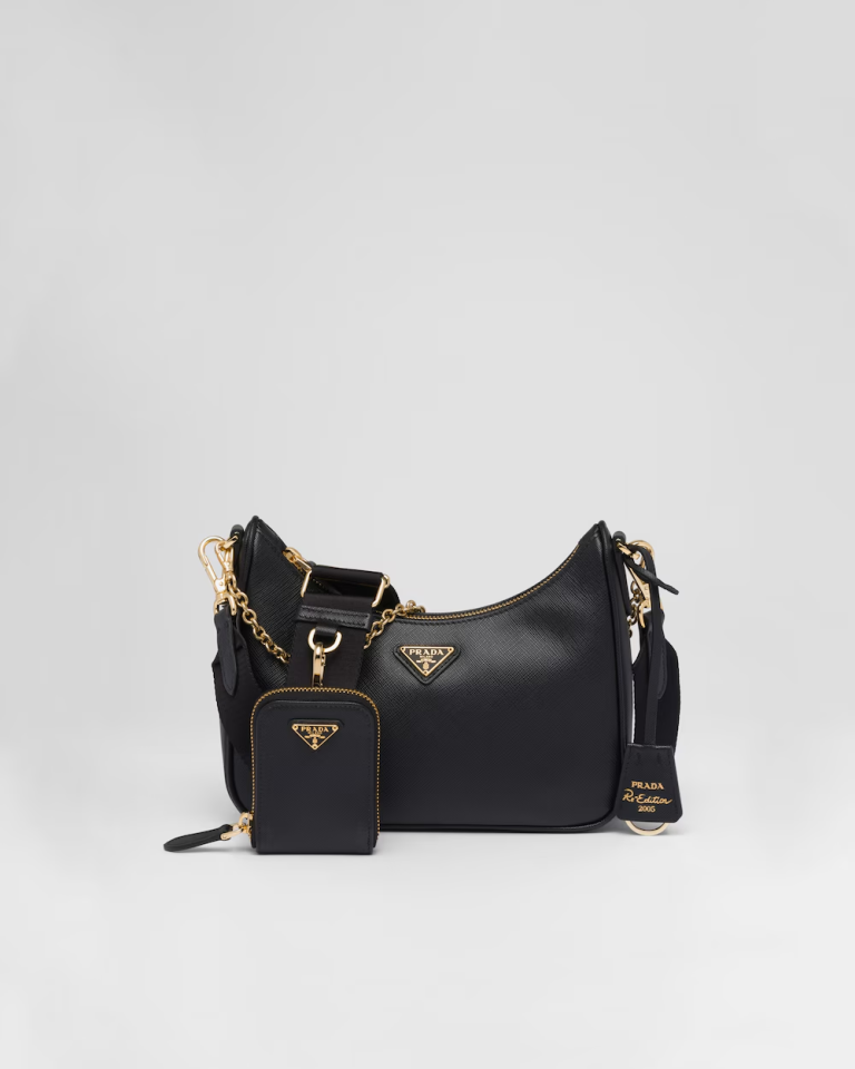 Re-Edition 2005 Saffiano leather bag - Çanta