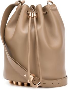 'Alpha' bucket crossbody - Bag, Cream