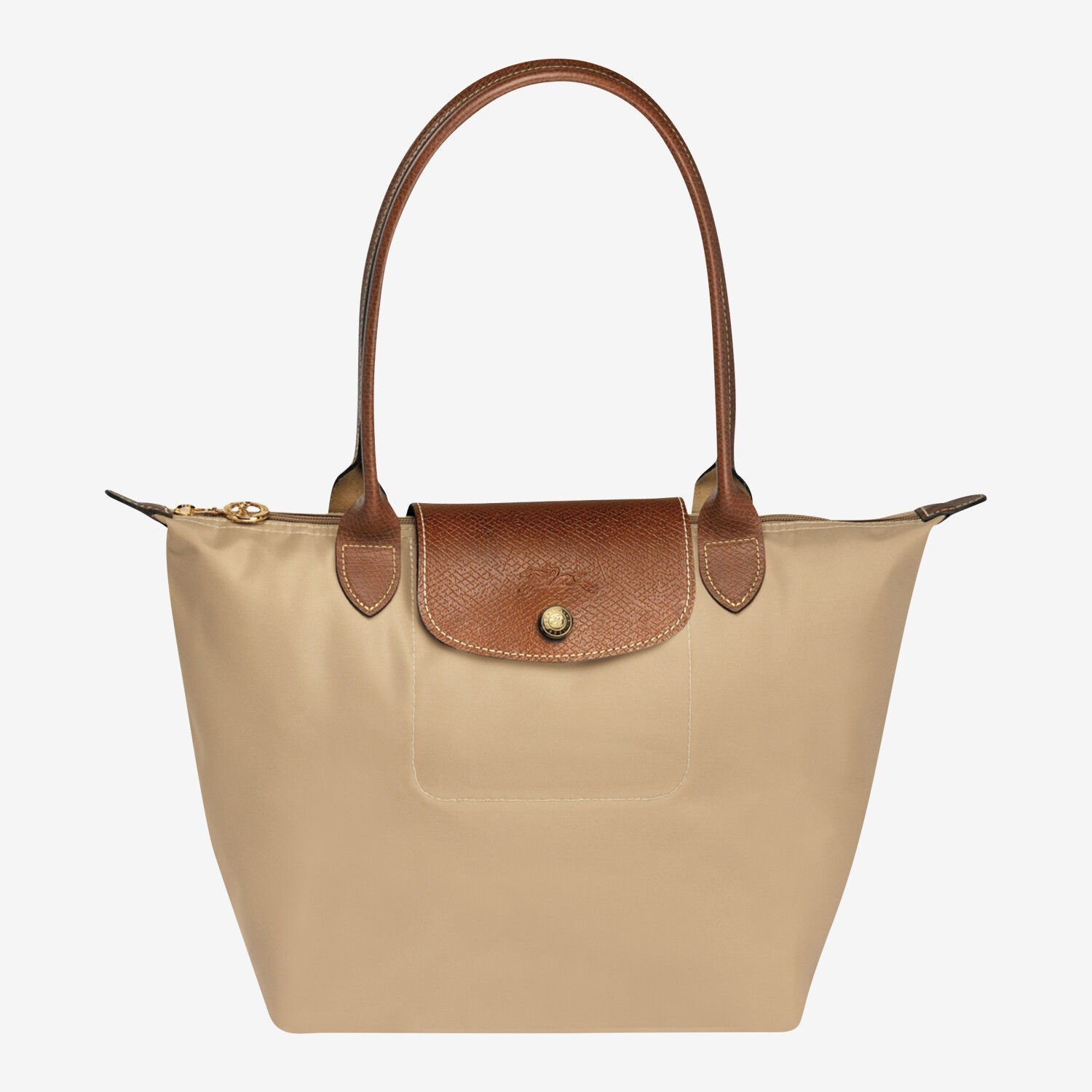 Longchamp le pliage small beige 2025
