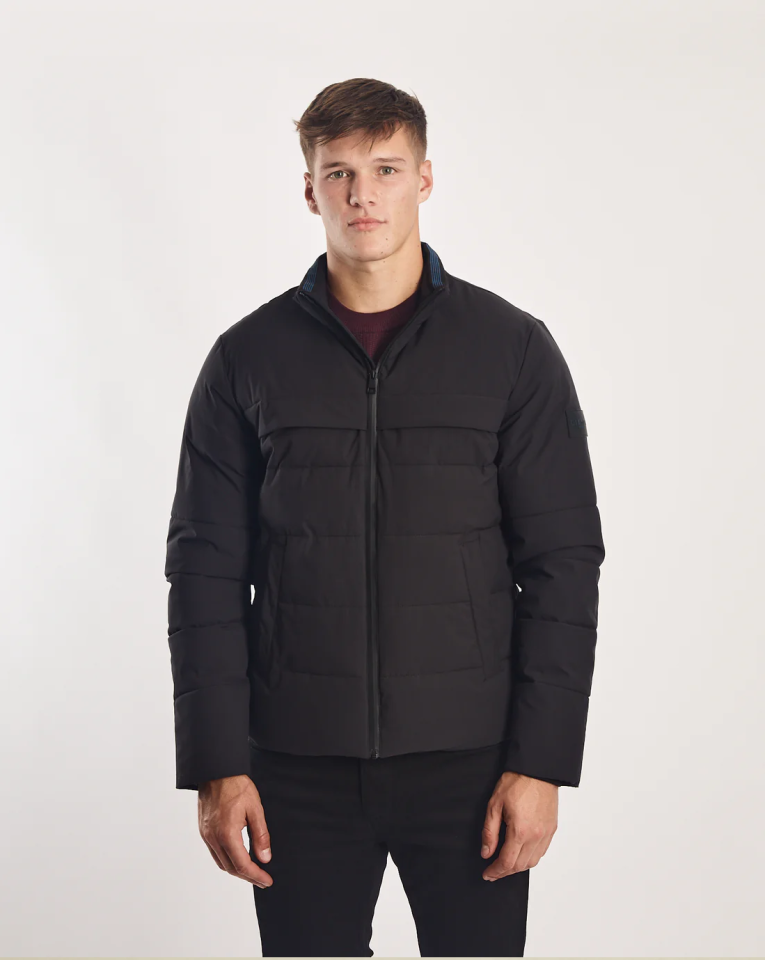 Saul Jacket Black Dust - Ceket Mont