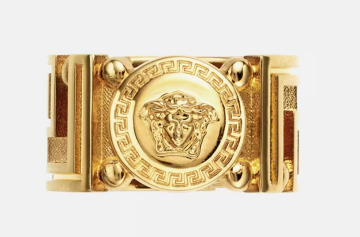 MEDUSA GRECA RING - Ring, Gold